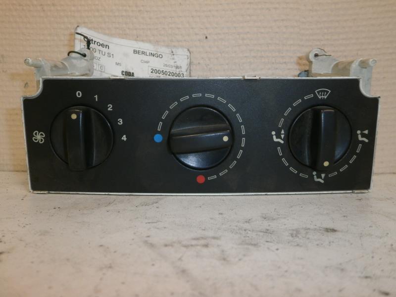 Commande chauffage CITROEN BERLINGO 1 PHASE 2 Diesel - 1