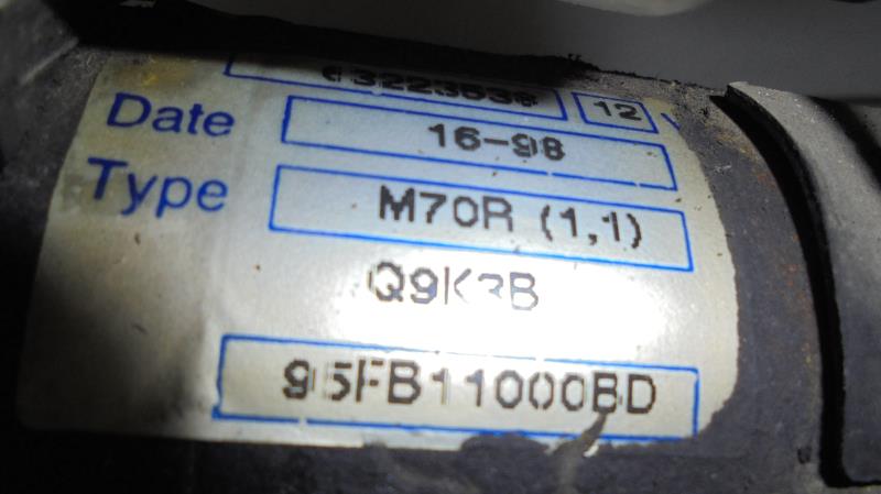 Demarreur FORD FIESTA 4 PHASE 2 Essence - 1