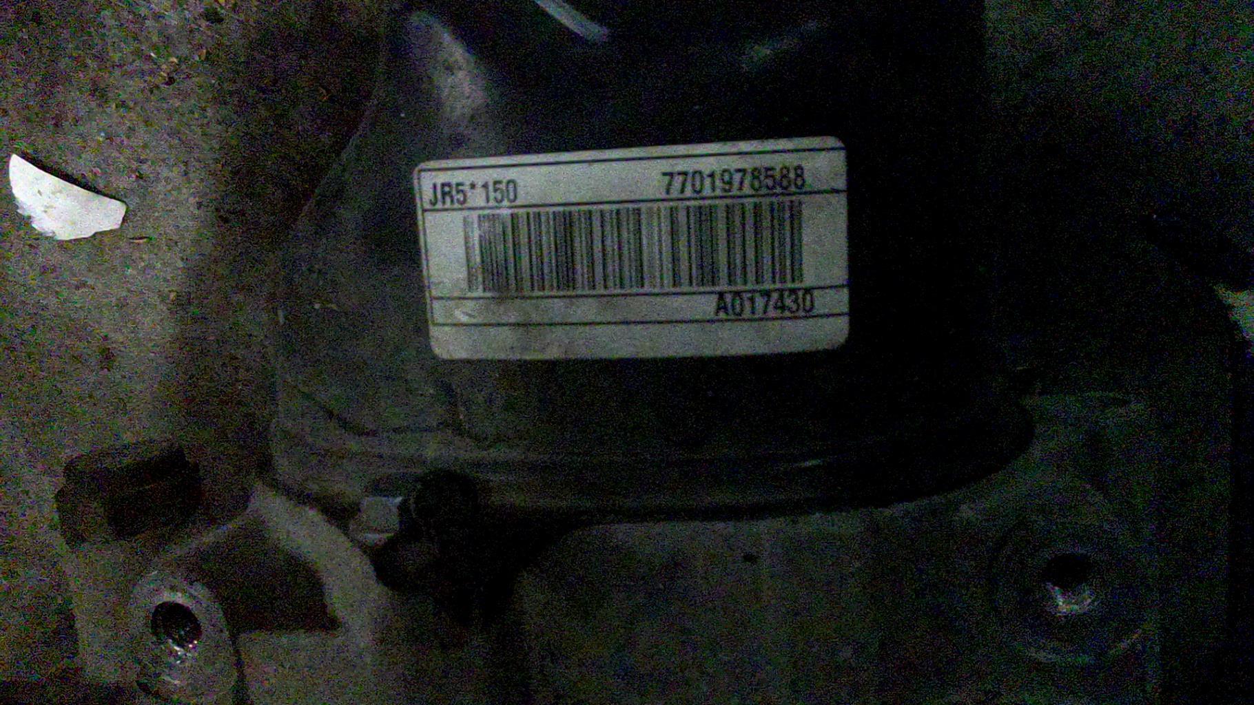 Boite de vitesses RENAULT SCENIC 2 PHASE 2 Diesel - 1