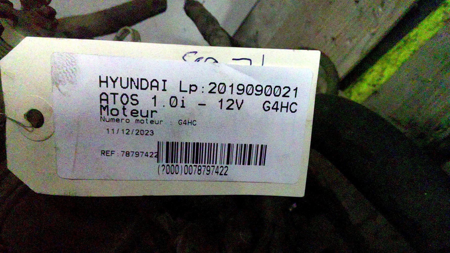 Moteur HYUNDAI ATOS  - 1