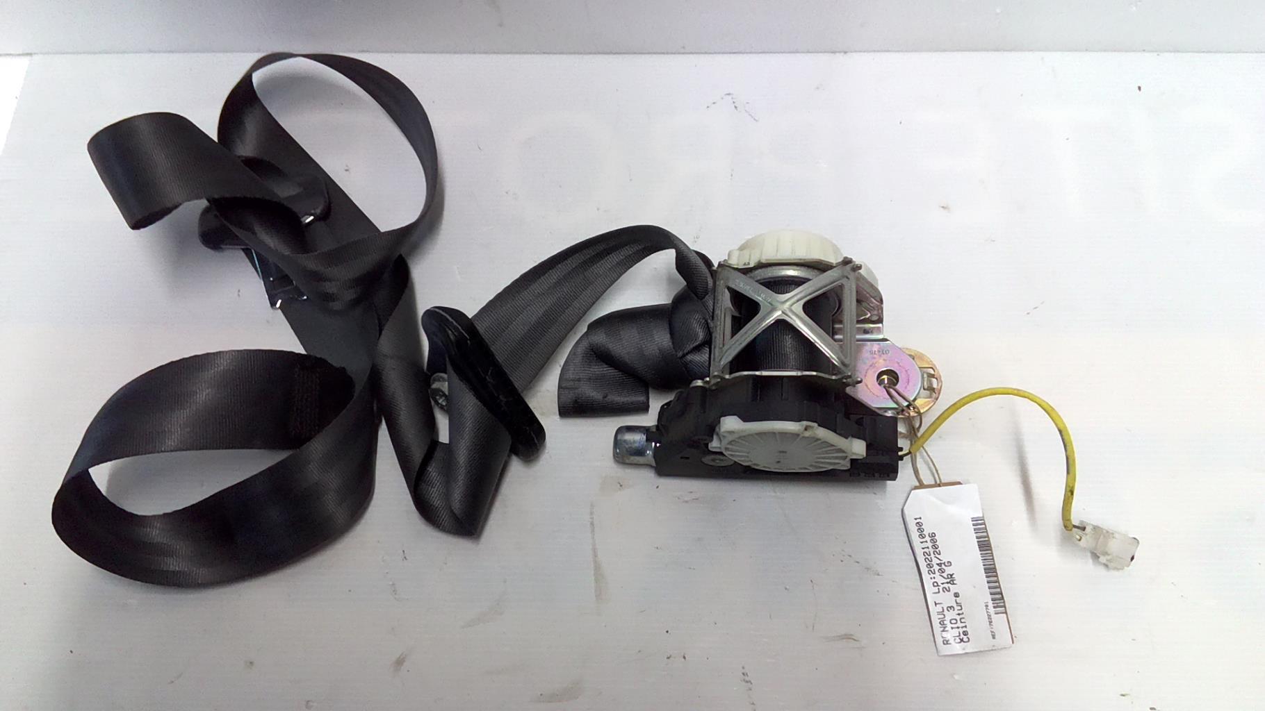 Ceinture arriere gauche RENAULT CLIO 3 PHASE 1  - 1