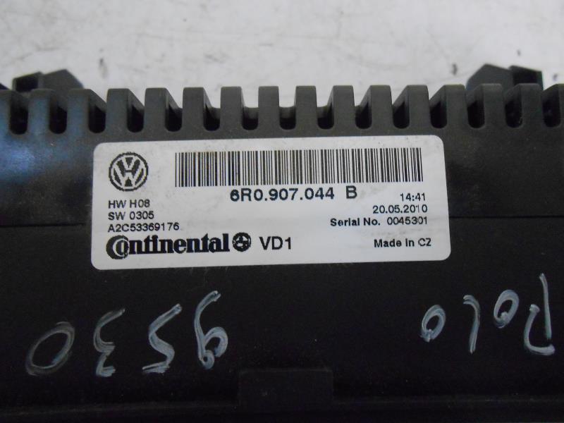 Commande chauffage VOLKSWAGEN POLO 5 PHASE 1 Diesel - 1