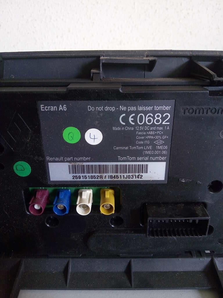 Ecran GPS RENAULT CLIO 3  - 1