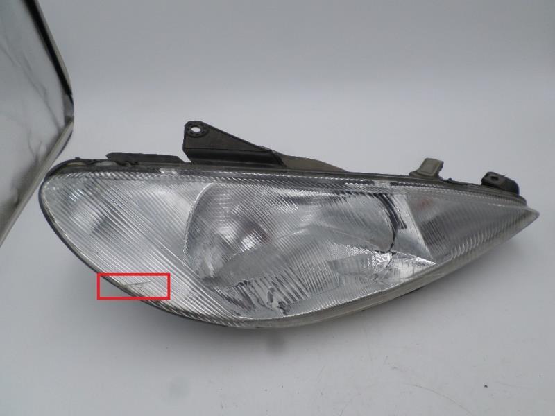 Gruppo ottico anteriore principale destro (luci)(faro) PEUGEOT 206 PHASE 1  - 1