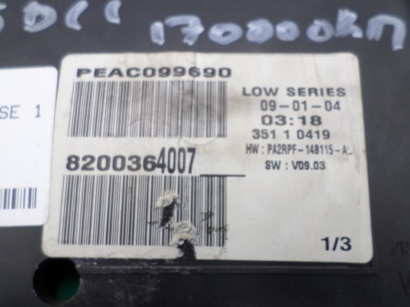 Compteur RENAULT MEGANE 2 PHASE 1 Diesel - 1