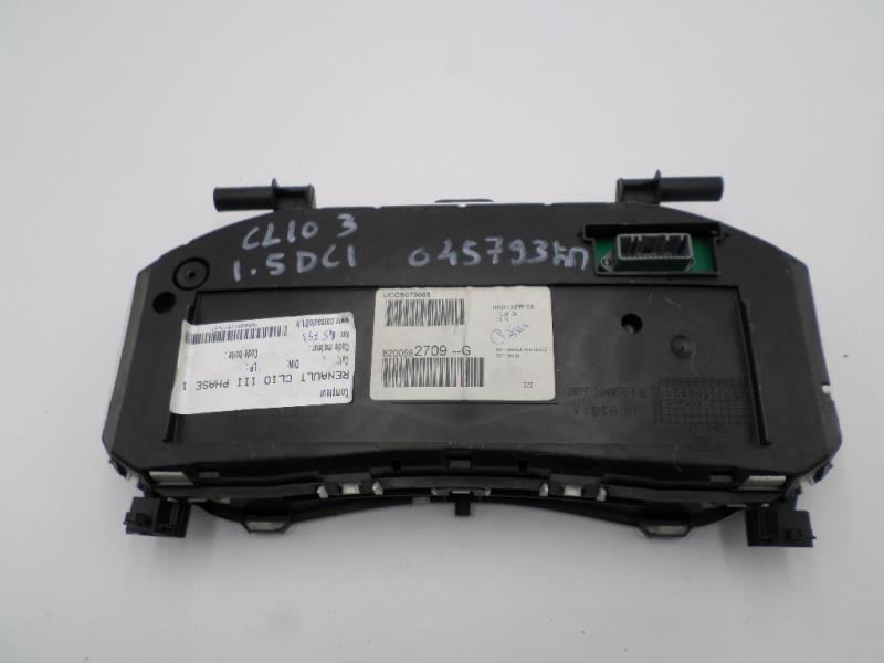 Compteur RENAULT CLIO 3 PHASE 1 Diesel - 1