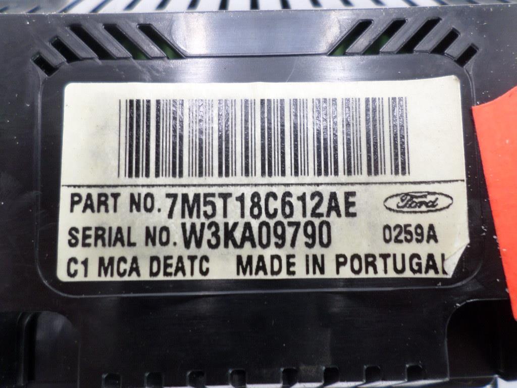 Commande chauffage FORD C-MAX 1 PHASE 2 Diesel - 1