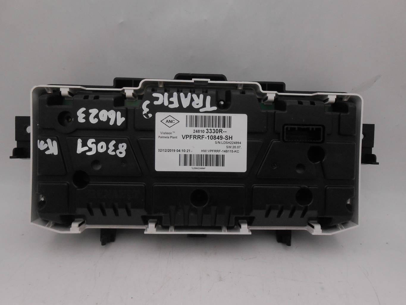 Compteur RENAULT TRAFIC 3 LONG PHASE 2 Diesel - 1