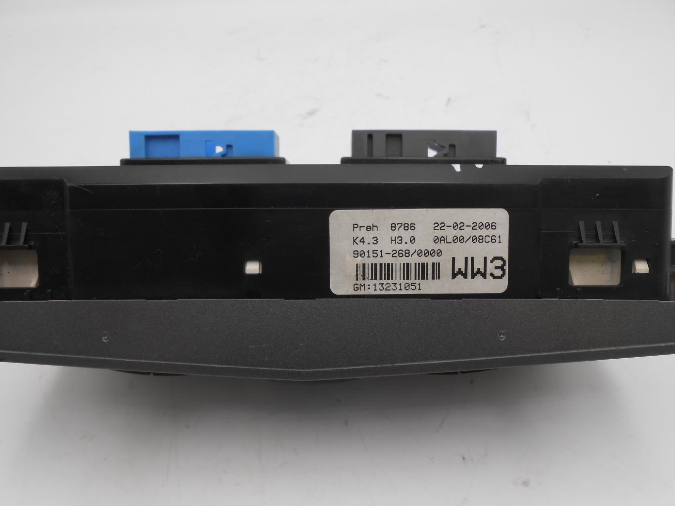 Commande chauffage OPEL ASTRA H PHASE 1  - 1