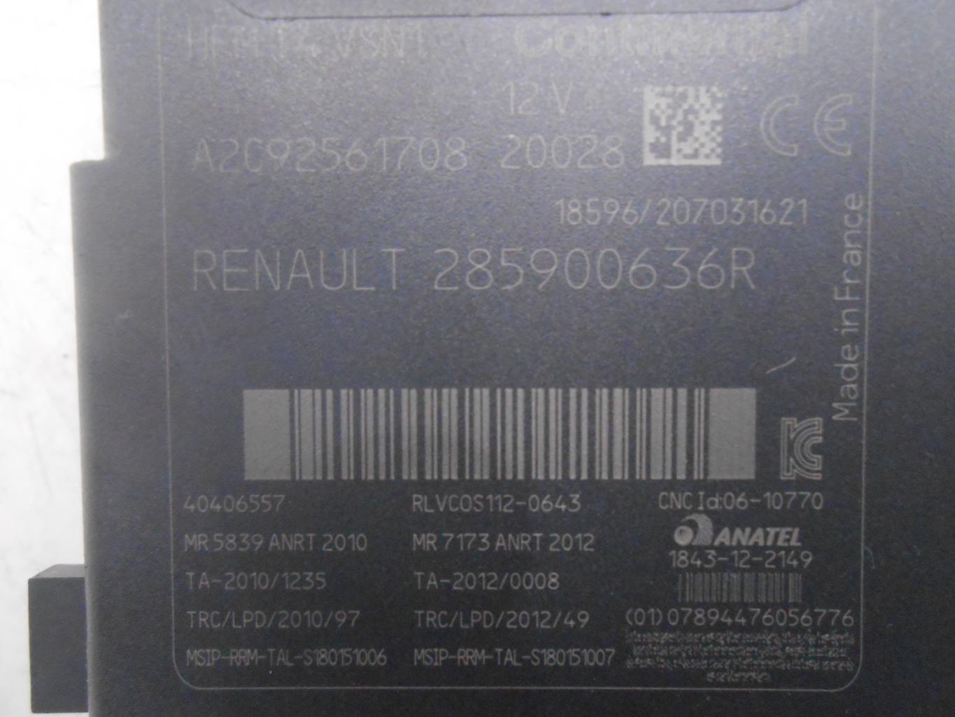Lettore schede (bloccasterzo) RENAULT CLIO 4 PHASE 2  - 1