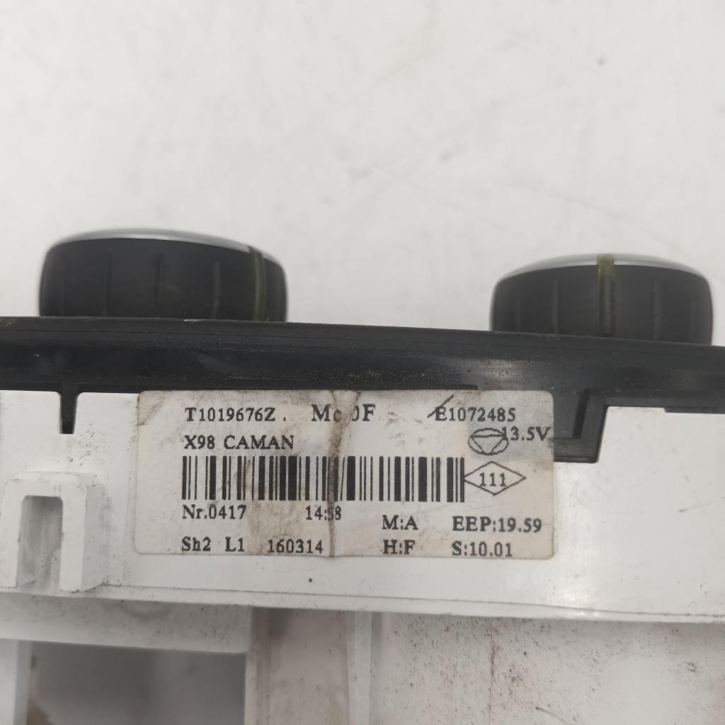 Commande chauffage RENAULT CLIO 4 PHASE 1 Diesel - 1