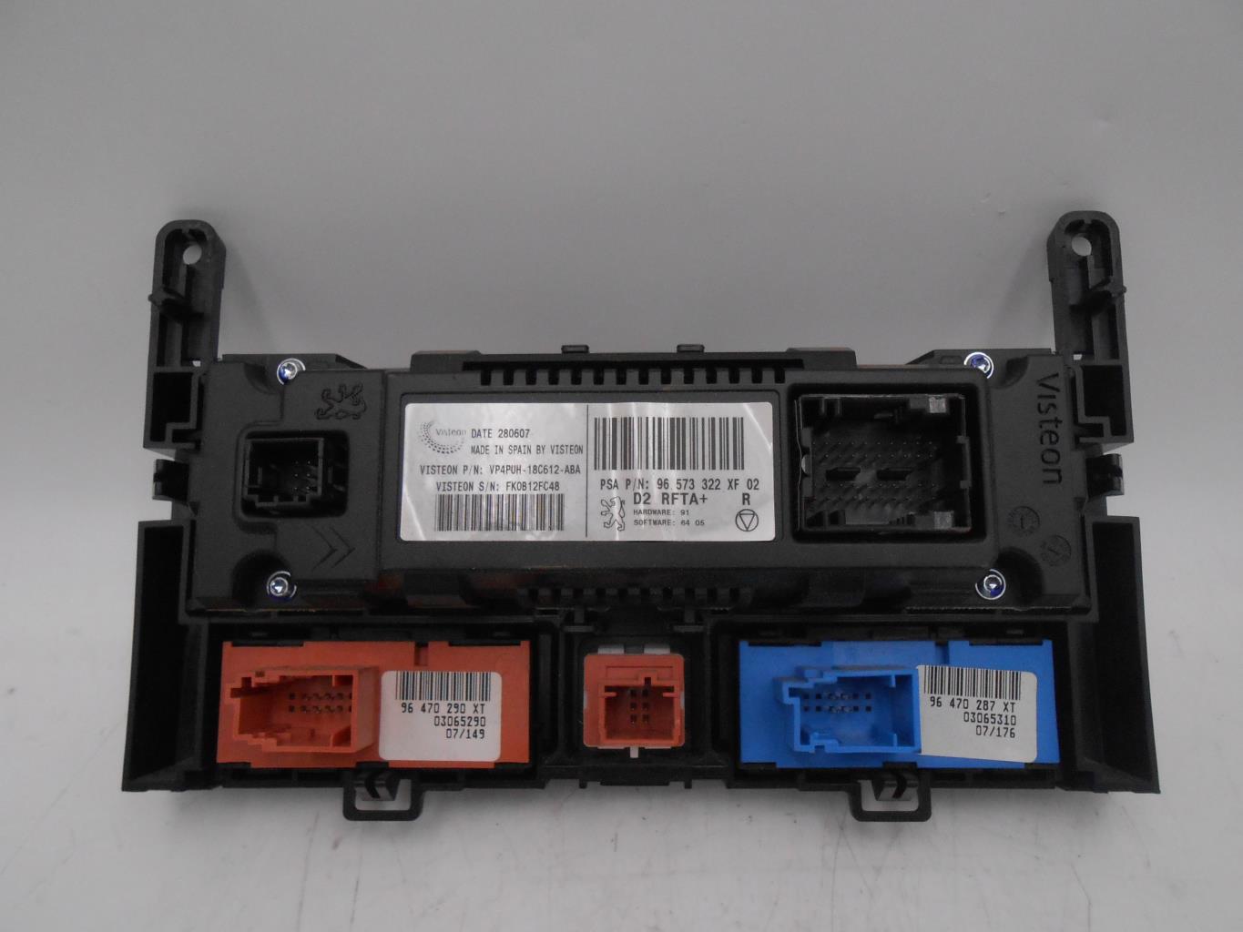 Commande chauffage PEUGEOT 407 PHASE 1 BREAK  - 1