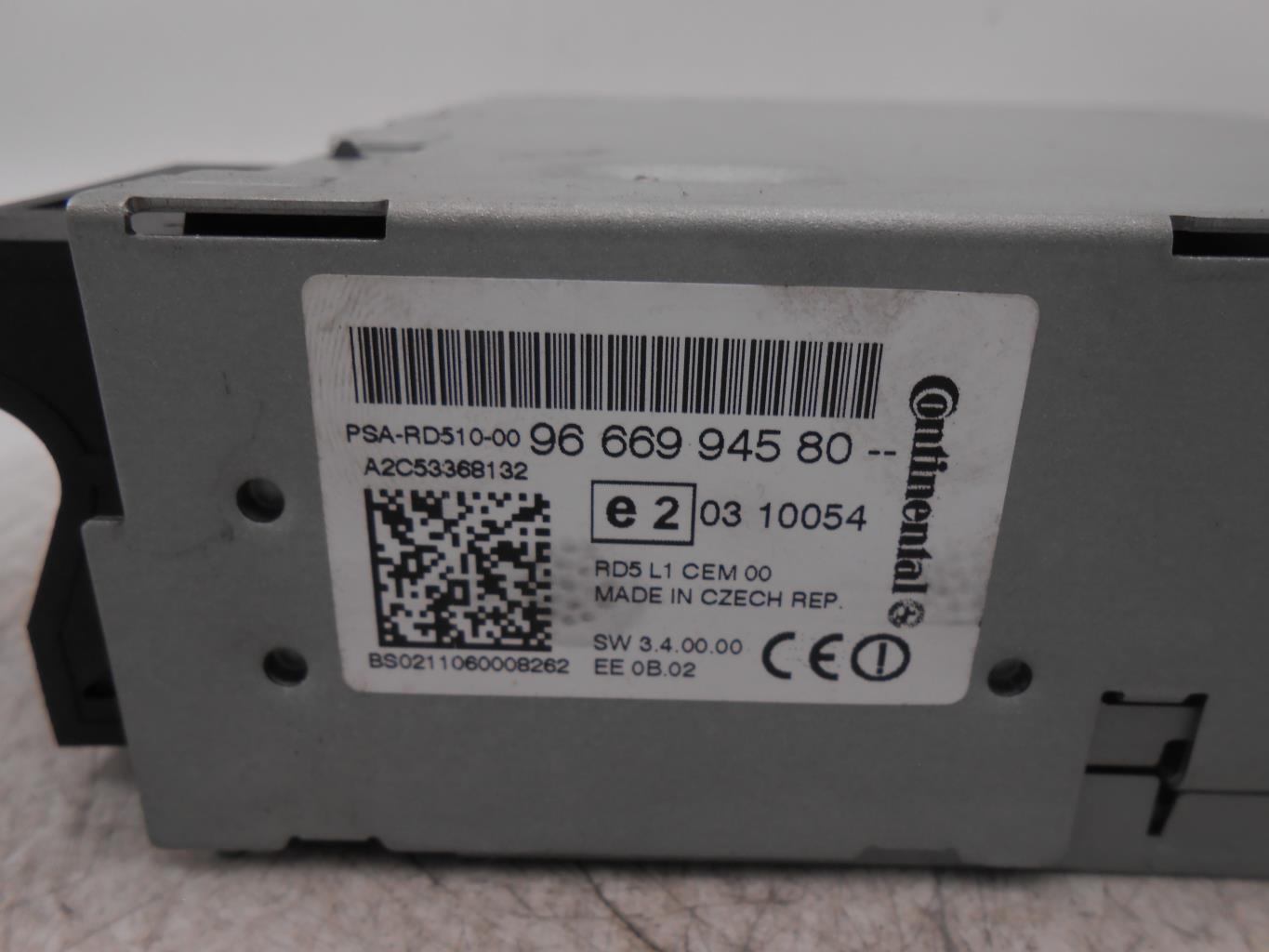 Autoradio originale CITROEN C4 2 PHASE 1 Diésel - 1