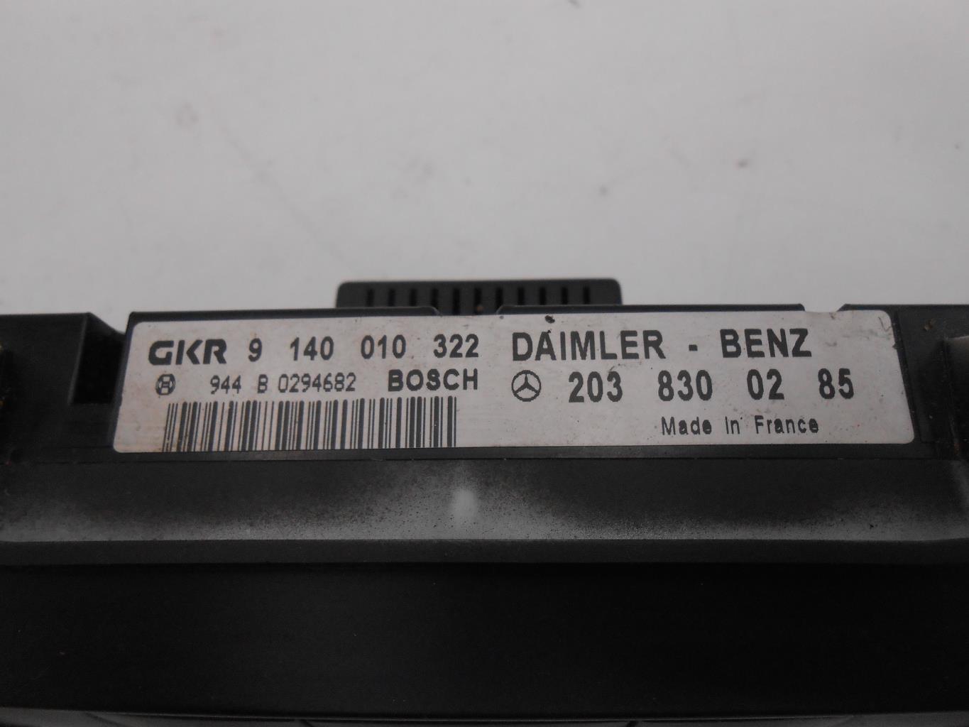 Commande chauffage MERCEDES CLASSE C 203 PHASE 1 Diesel - 1