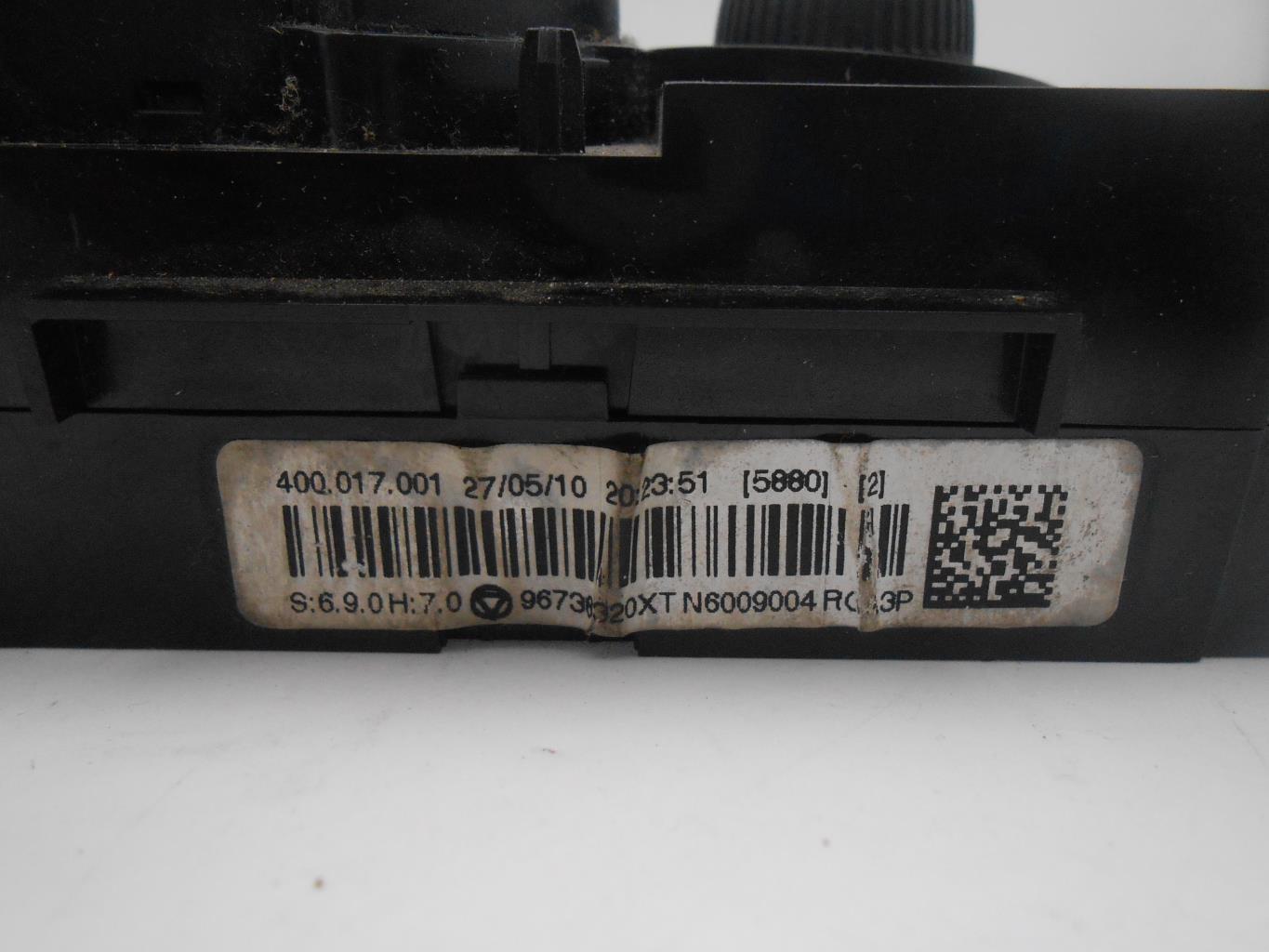 Commande chauffage PEUGEOT 3008 1 PHASE 1 Diesel - 1