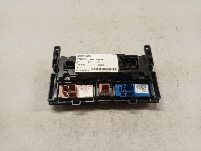 Commande chauffage PEUGEOT 407 PHASE 1  - 1