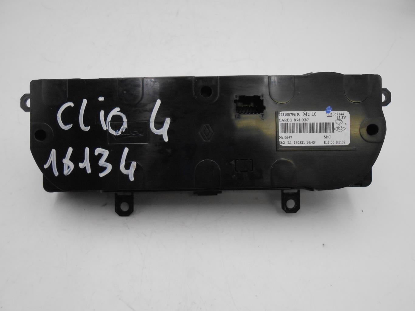 Commande chauffage RENAULT CLIO 4 PHASE 1 Diesel - 1