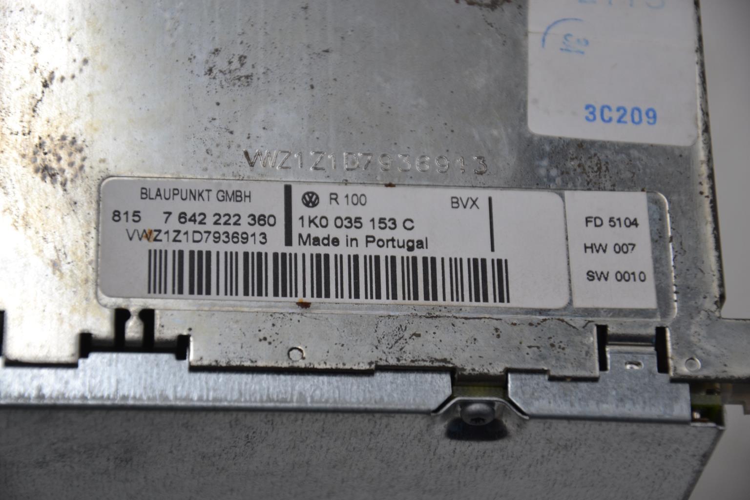 Autoradio originale VOLKSWAGEN CADDY 3  - 1