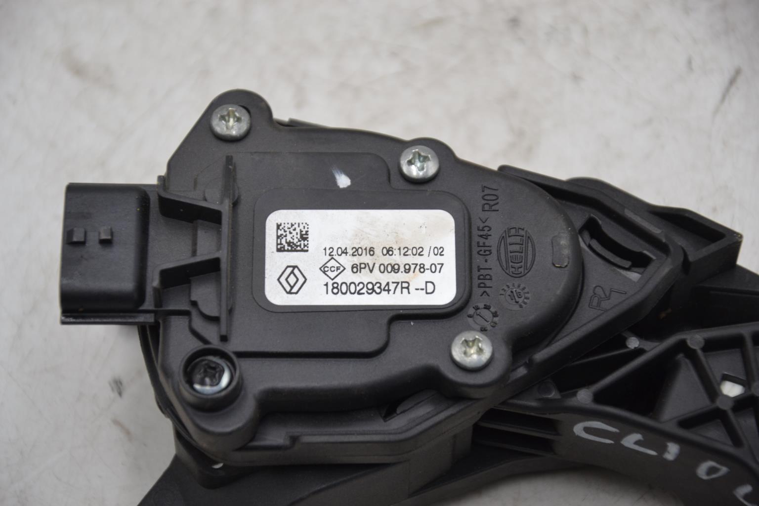Potenziometro pedale acceleratore RENAULT CLIO 4 PHASE 1 Diésel - 1
