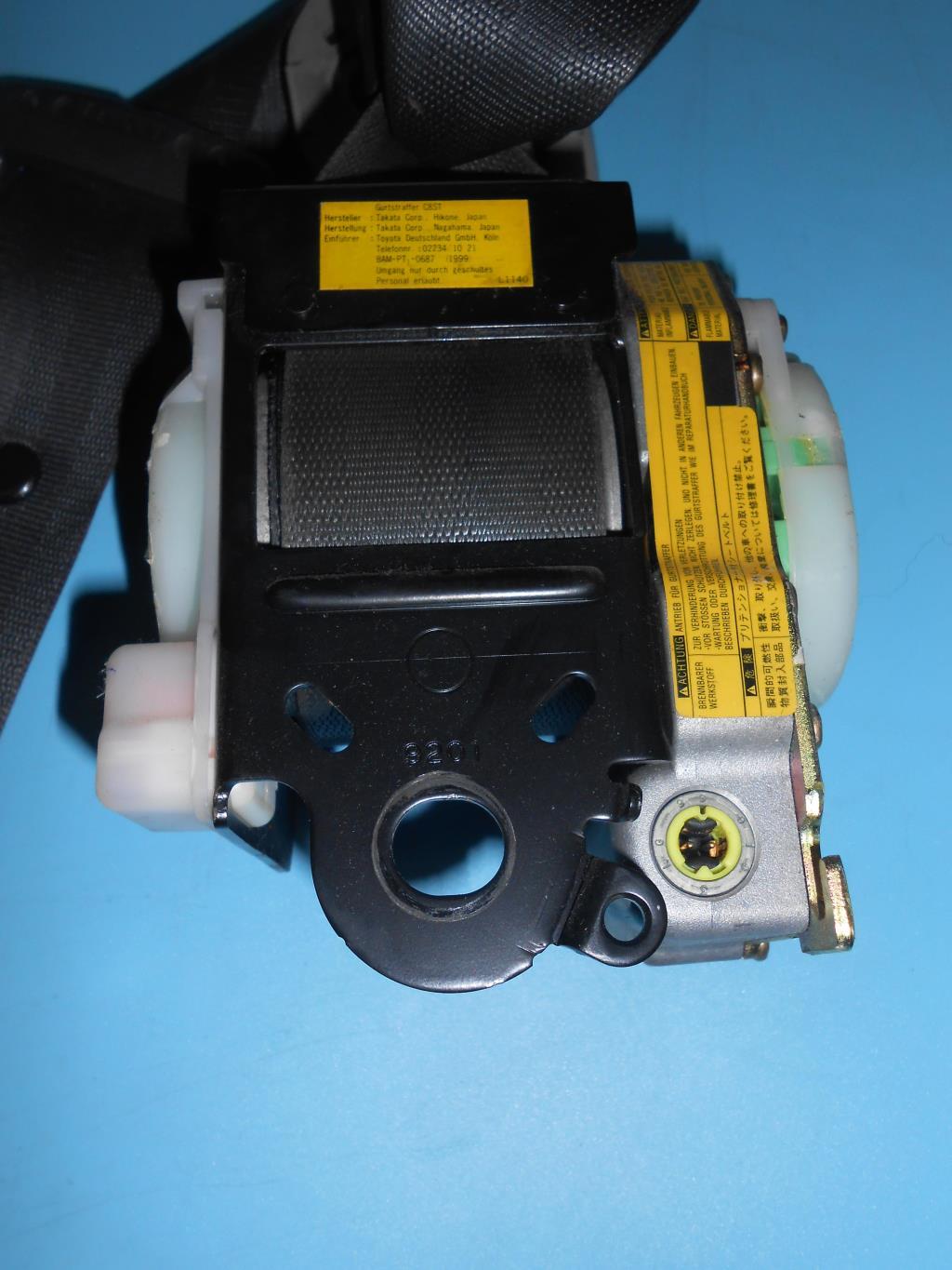 Cintura di sicurezza anteriore destra TOYOTA YARIS 1 PHASE 1 Gasolina - 1