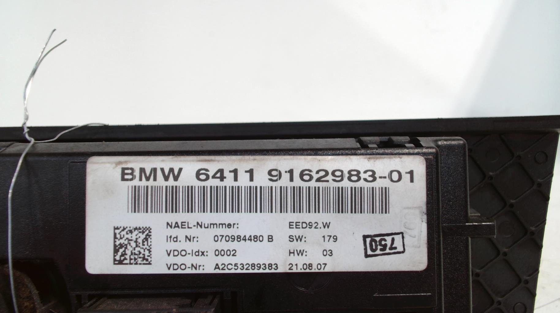 Commande chauffage BMW SERIE 3 E91 TOURING PHASE 1 BREAK Diesel - 1