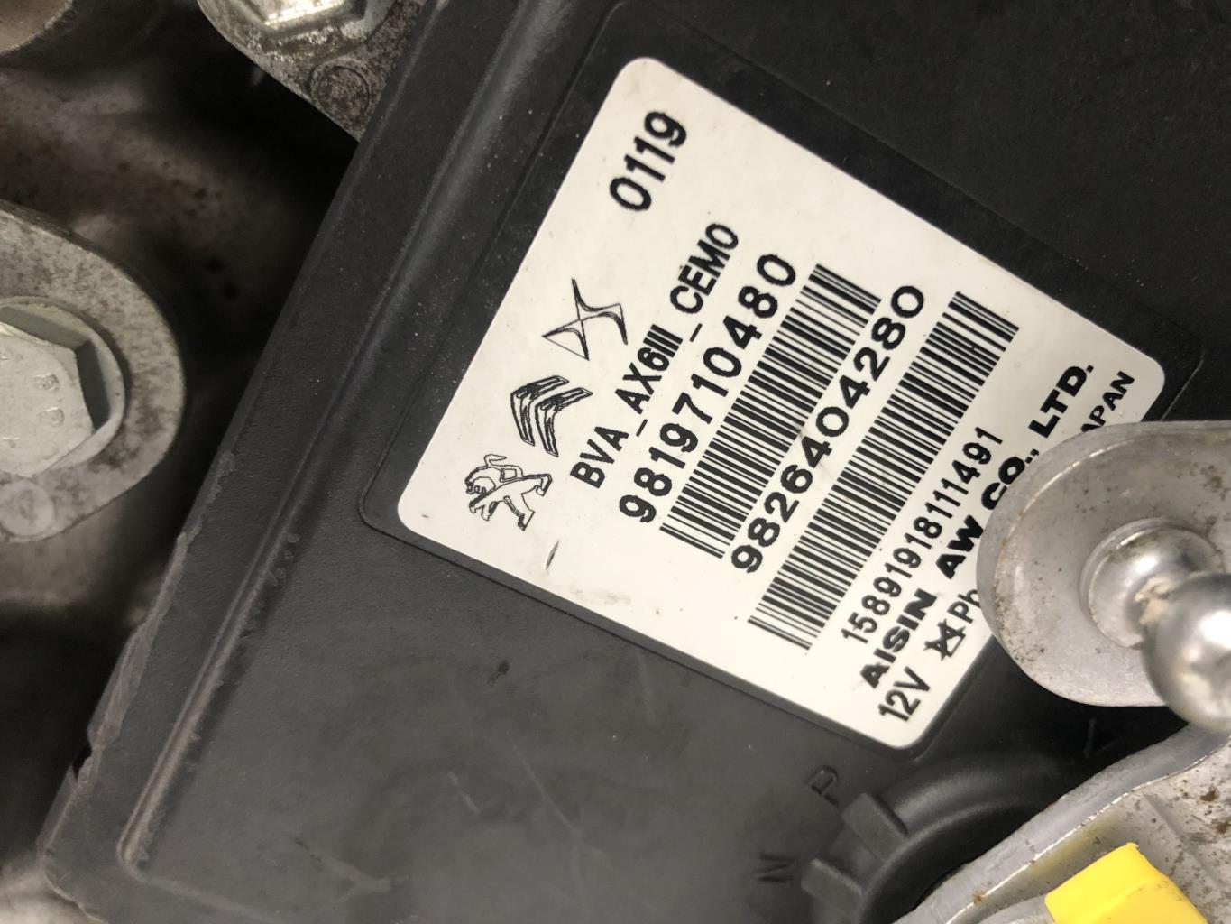 Boite de vitesses CITROEN C3 3 PHASE 1 Essence - 1