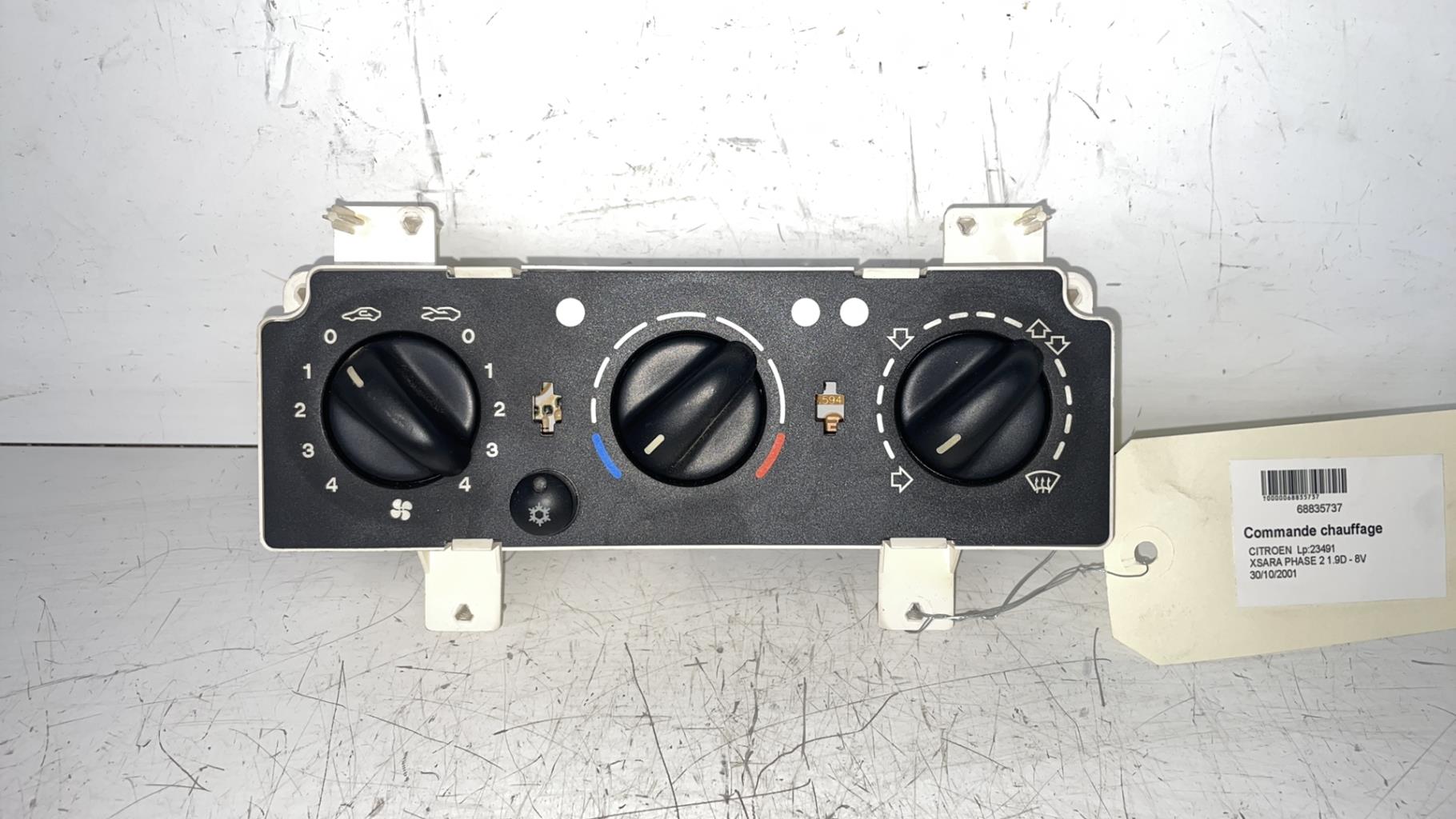Commande chauffage CITROEN XSARA PHASE 2 Diesel - 1