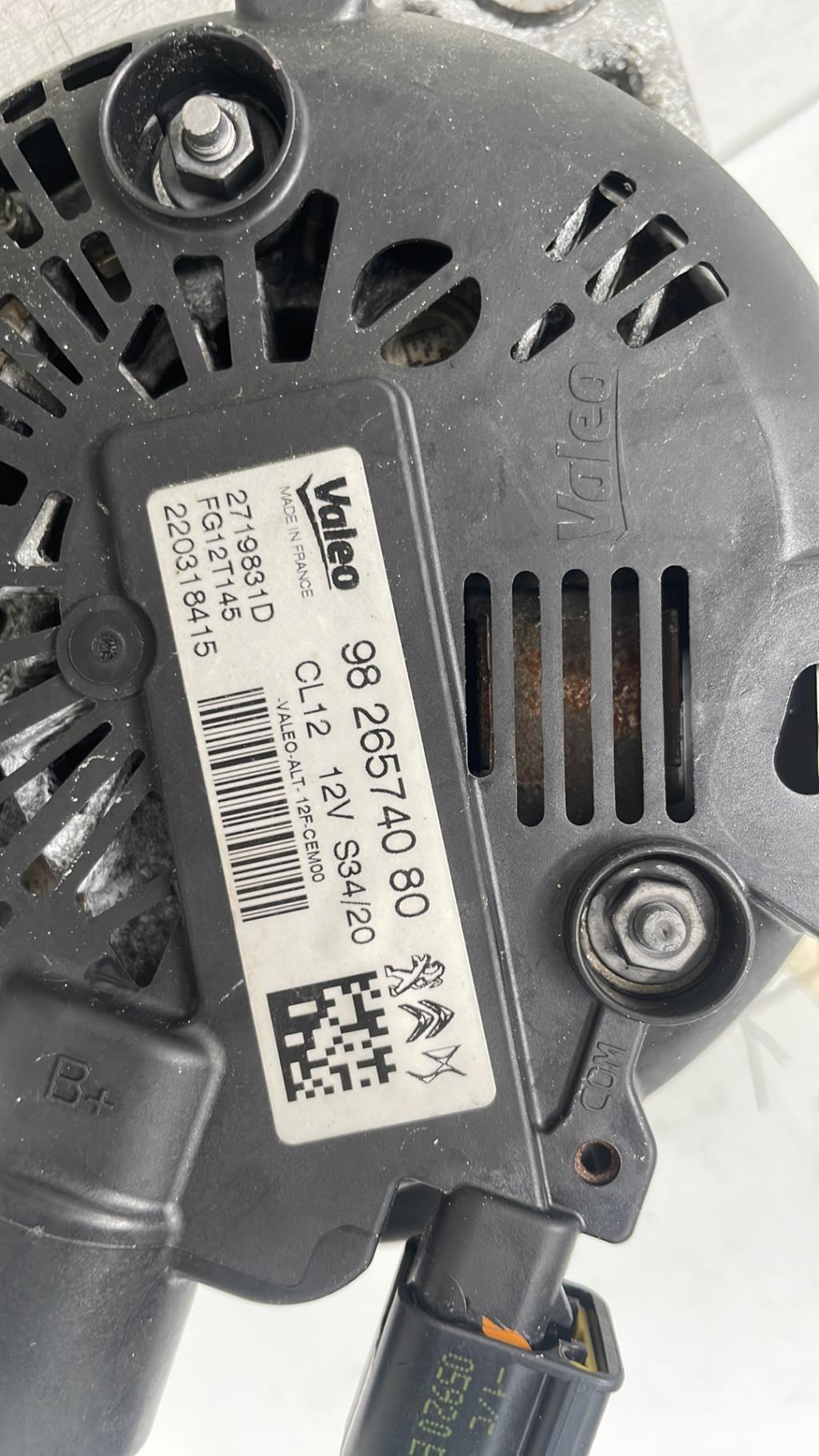Alternatore CITROEN C3 3 PHASE 1 Gasolina - 1