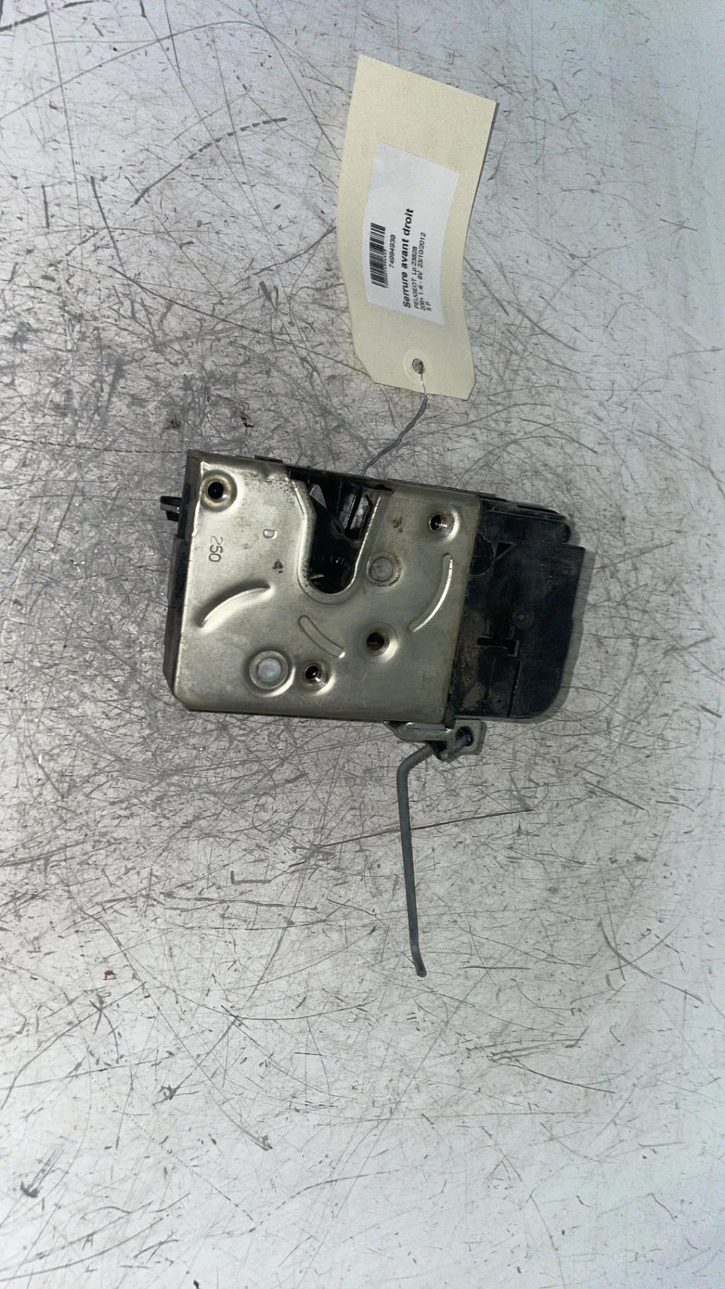 Serratura anteriore destra PEUGEOT 206+ Gasolina - 1