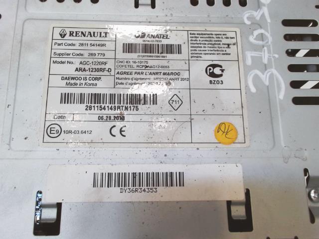 Autoradio d'origine RENAULT CLIO 4 PHASE 1 Diesel - 1