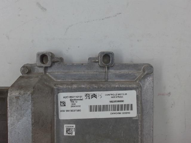 Calculateur moteur CITROEN C3 2 PHASE 2 Essence - 1