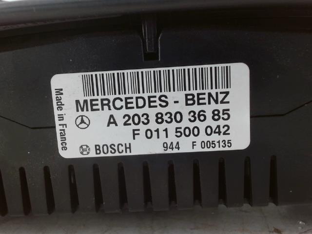 Commande chauffage MERCEDES CLASSE E 211 PHASE 1 Diesel - 1