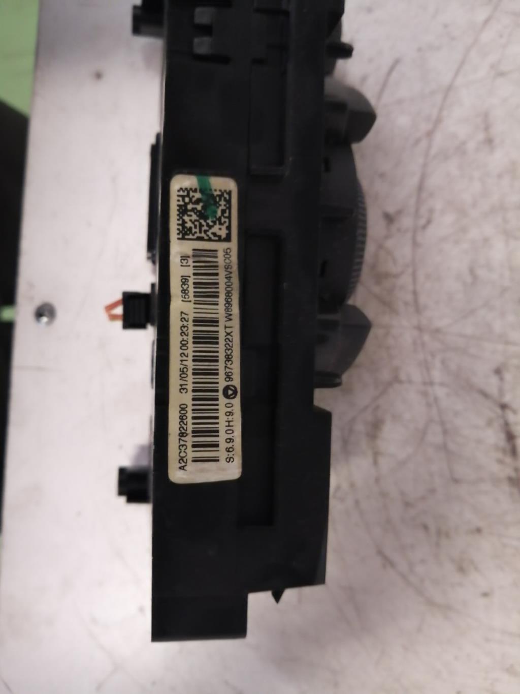Commande chauffage PEUGEOT 3008 1 PHASE 1  - 1