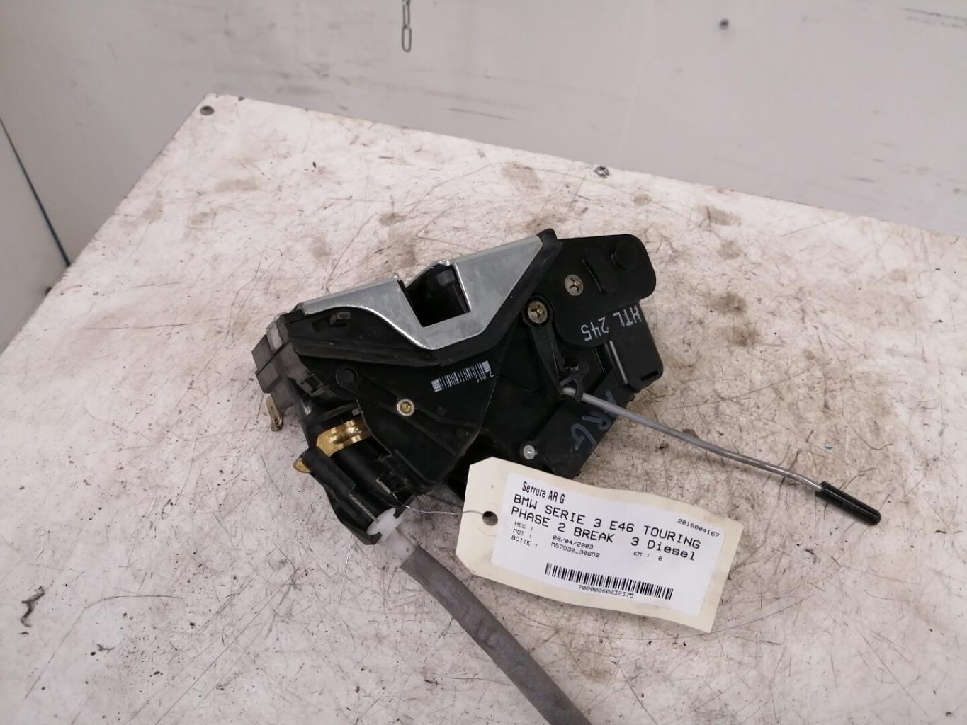 Serrure arriere gauche BMW SERIE 3 E46 TOURING PHASE 2 BREAK Diesel - 1