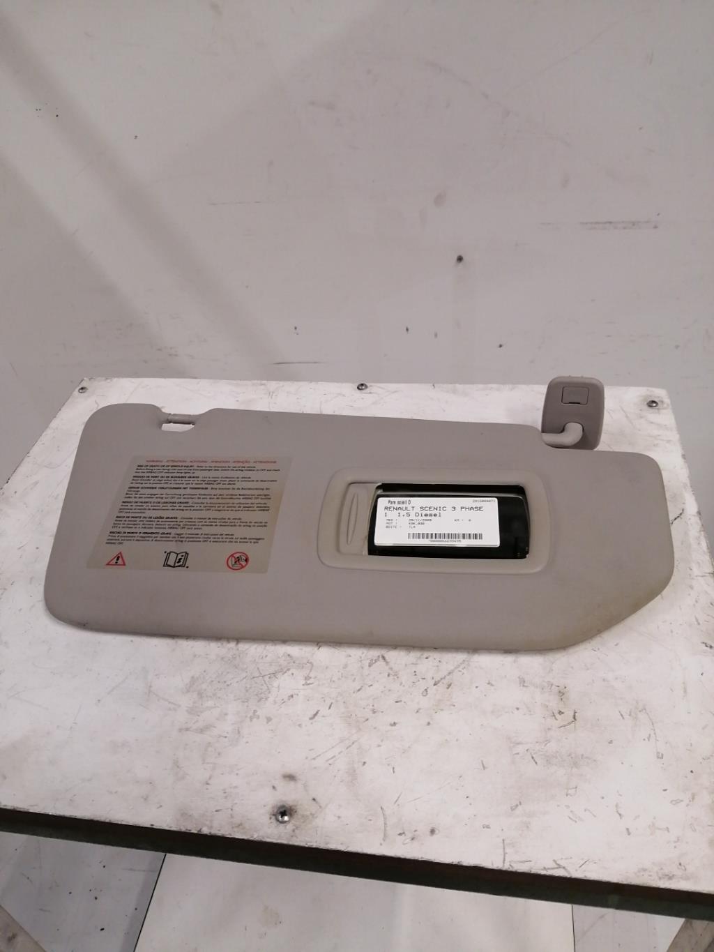 Pare soleil droit RENAULT SCENIC 3 PHASE 1 Diesel - 1
