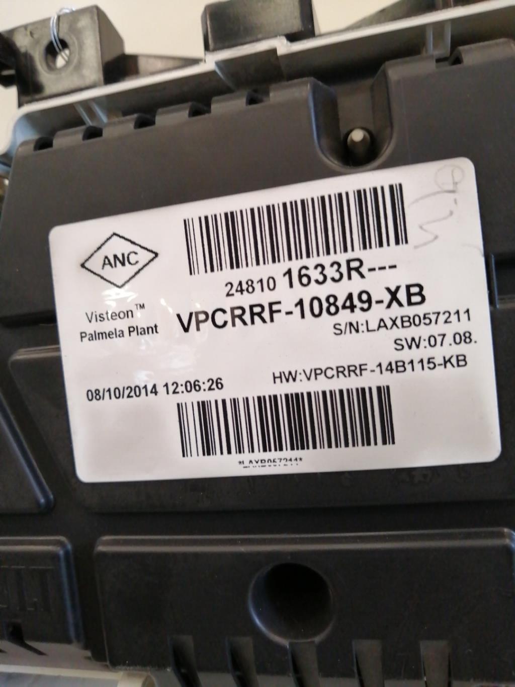 Compteur RENAULT CLIO 4 PHASE 1 Diesel - 1