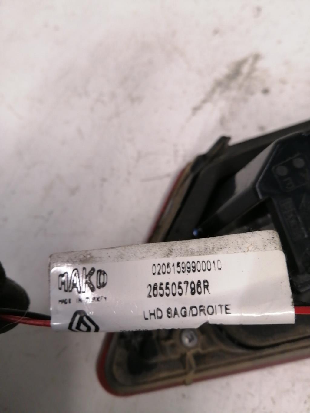 Feu arriere secondaire droit (feux) RENAULT CLIO 4 PHASE 1 Diesel - 1