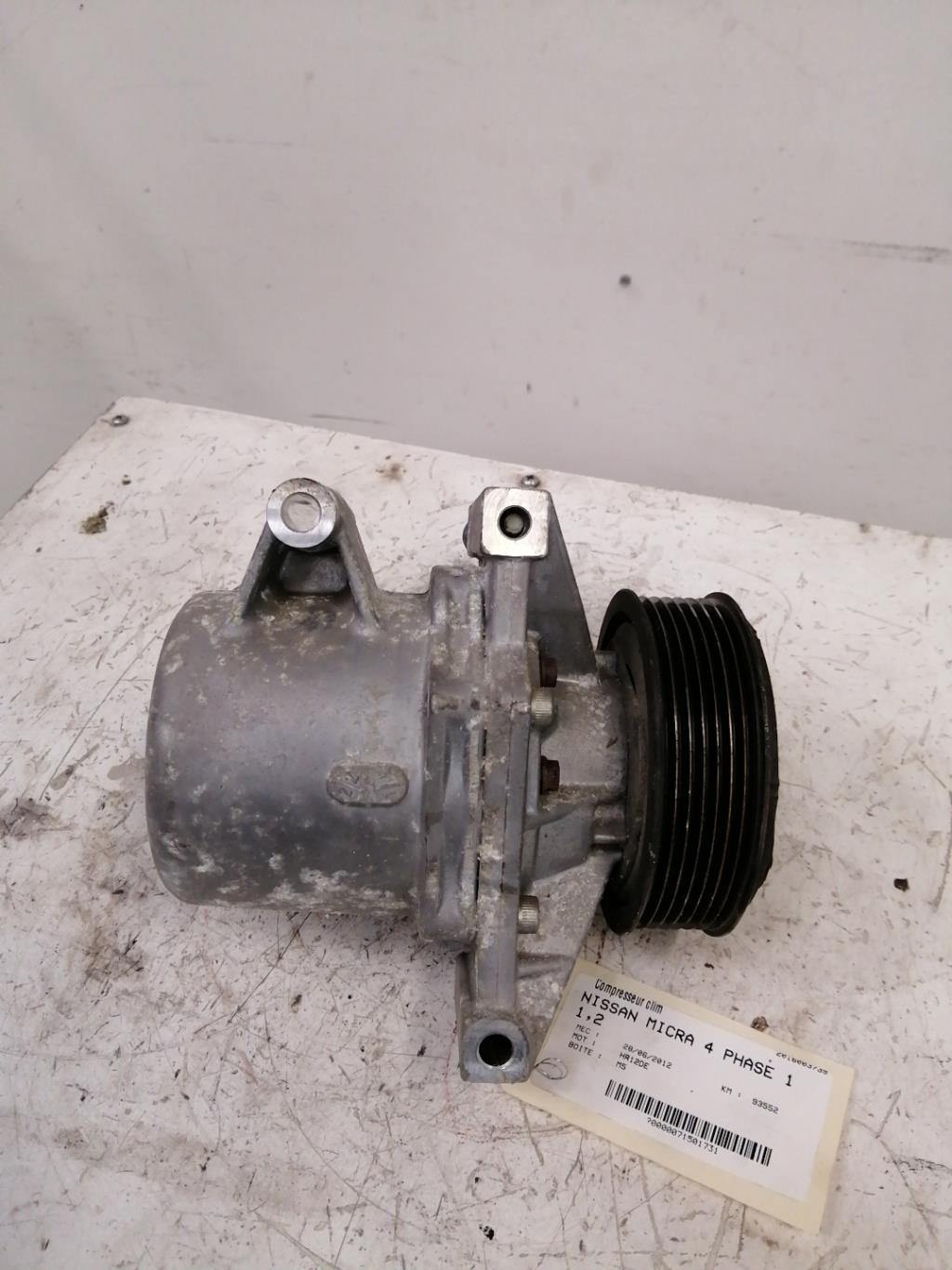 Compresseur clim NISSAN MICRA 4 PHASE 1  - 1