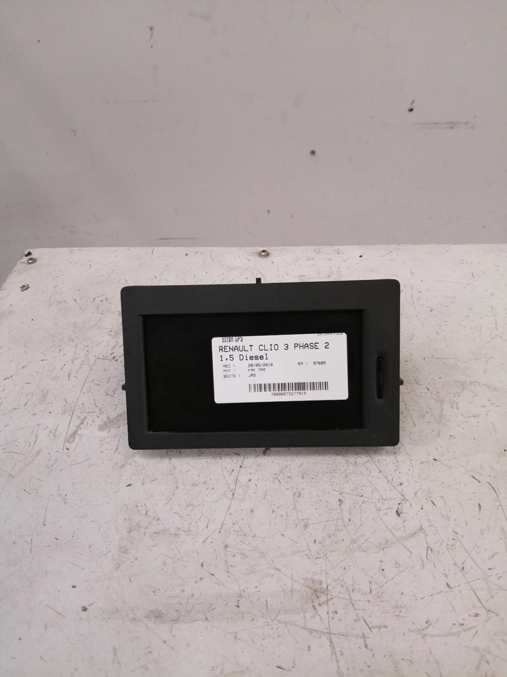 Ecran GPS RENAULT CLIO 3 PHASE 2 Diesel - 1