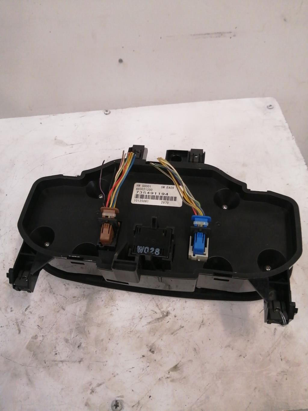 Commande chauffage FIAT 500 2 PHASE 1 Essence - 1