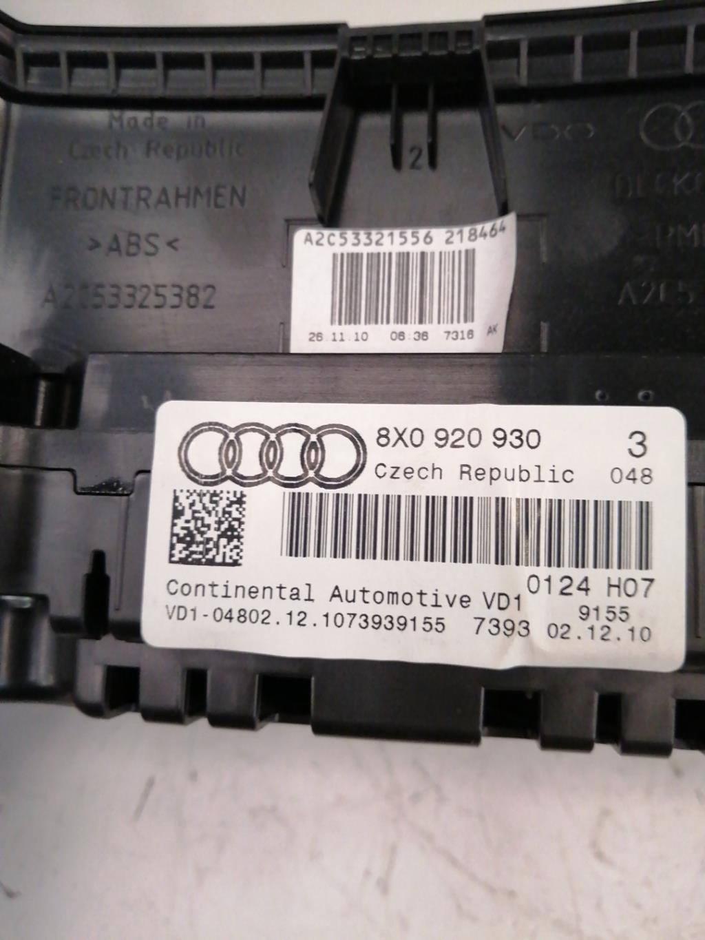 Compteur AUDI A1 1 PHASE 1 Essence - 1