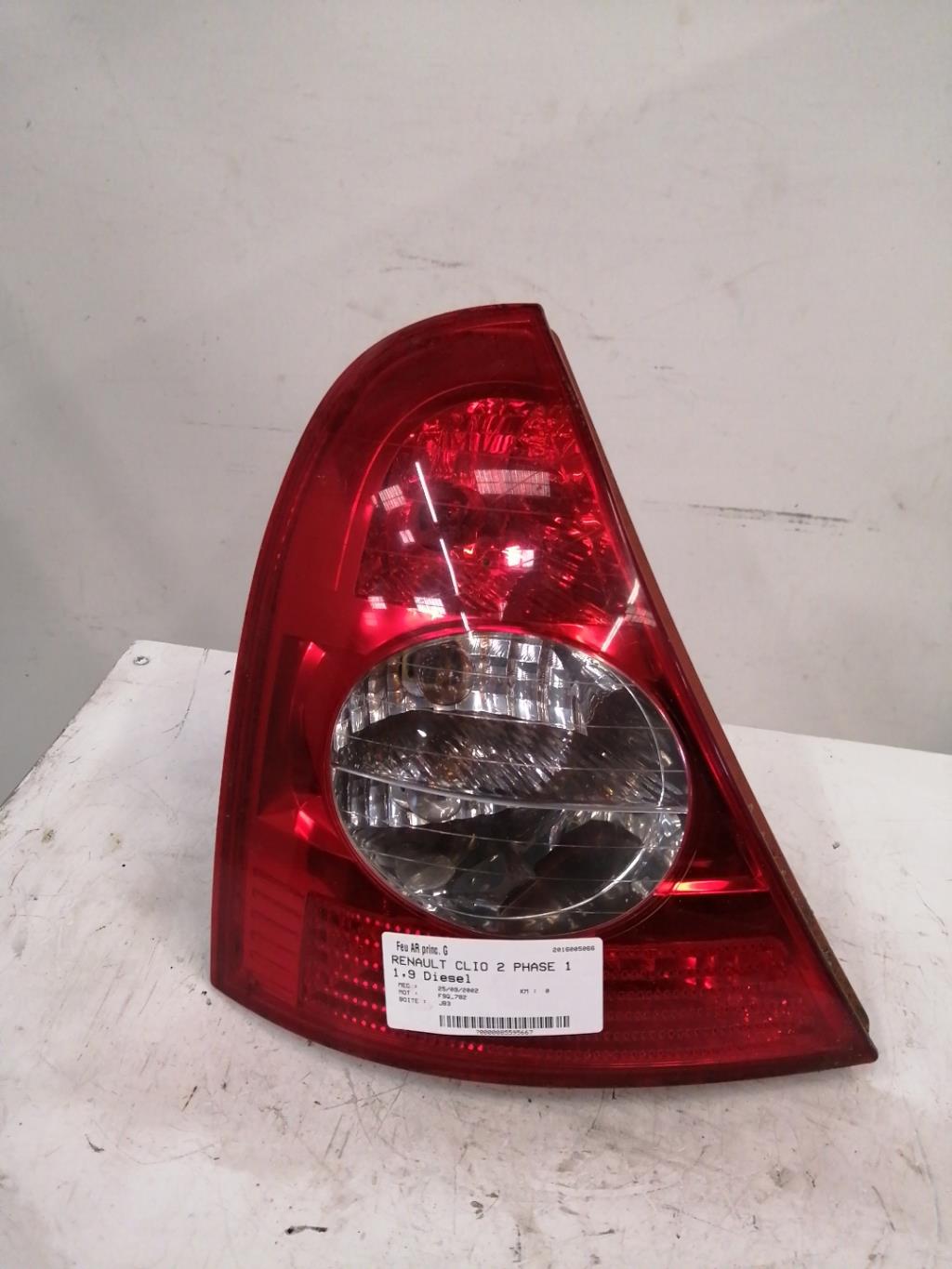 Feu arriere principal gauche (feux) RENAULT CLIO 2 PHASE 2  - 1