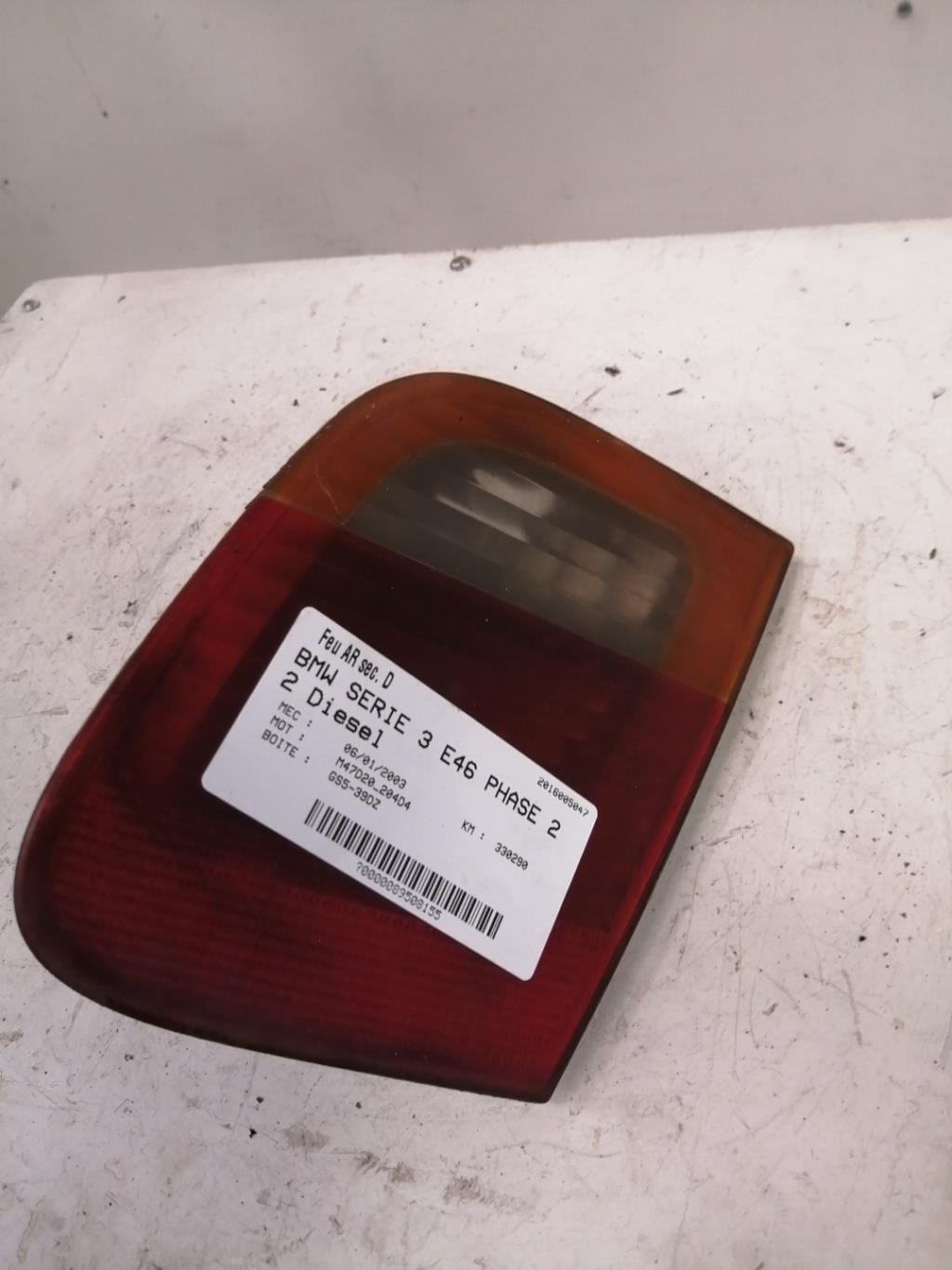 Feu arriere secondaire droit (feux) BMW SERIE 3 E46 PHASE 2 Diesel - 1
