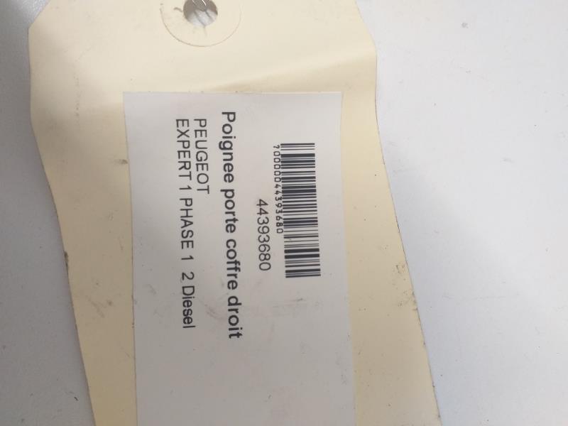 Maniglia porta bagagliaio destra PEUGEOT EXPERT 1 PHASE 1 Diésel - 1