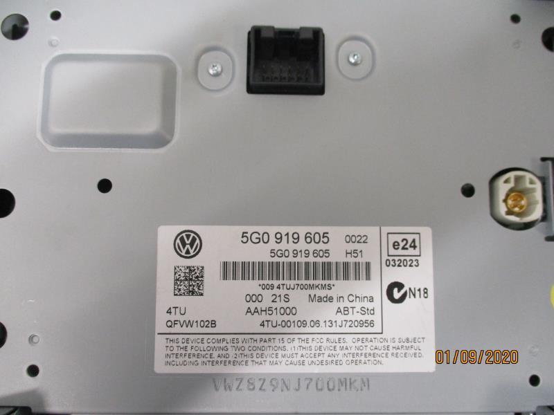 Autoradio originale VOLKSWAGEN GOLF 7 PHASE 1 Gasolina - 1