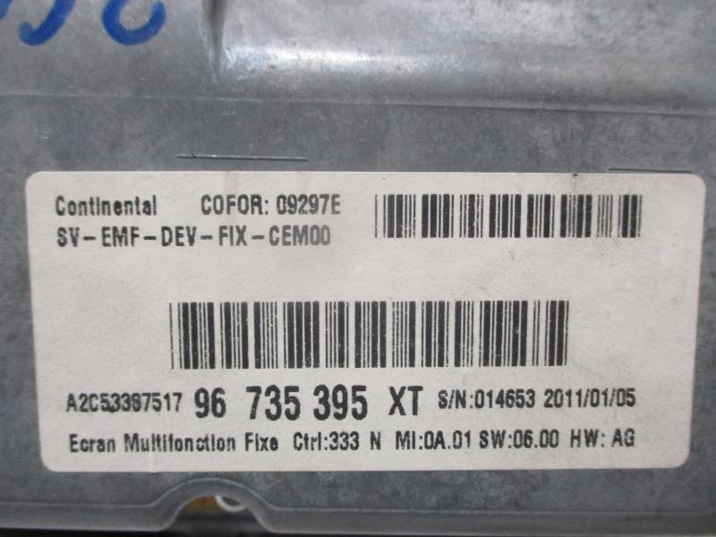 Ecran GPS PEUGEOT 207 PHASE 2 Diesel - 1