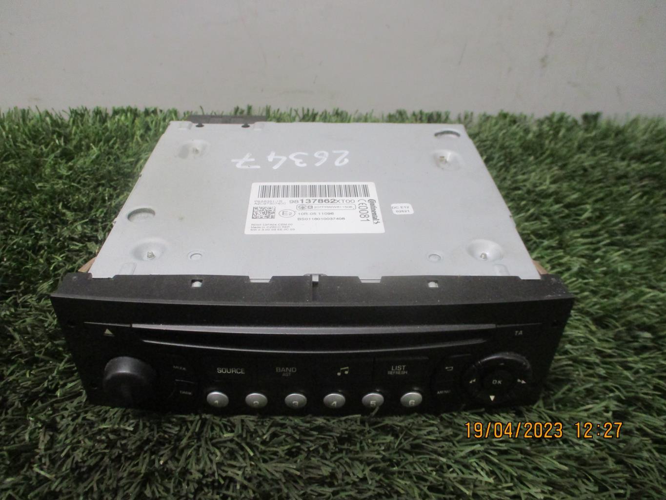 Autoradio originale CITROEN C3 2 PHASE 2 Diésel - 1