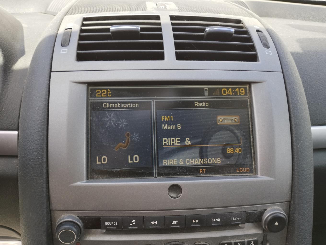 Ecran GPS PEUGEOT 407 PHASE 1 Diesel - 1