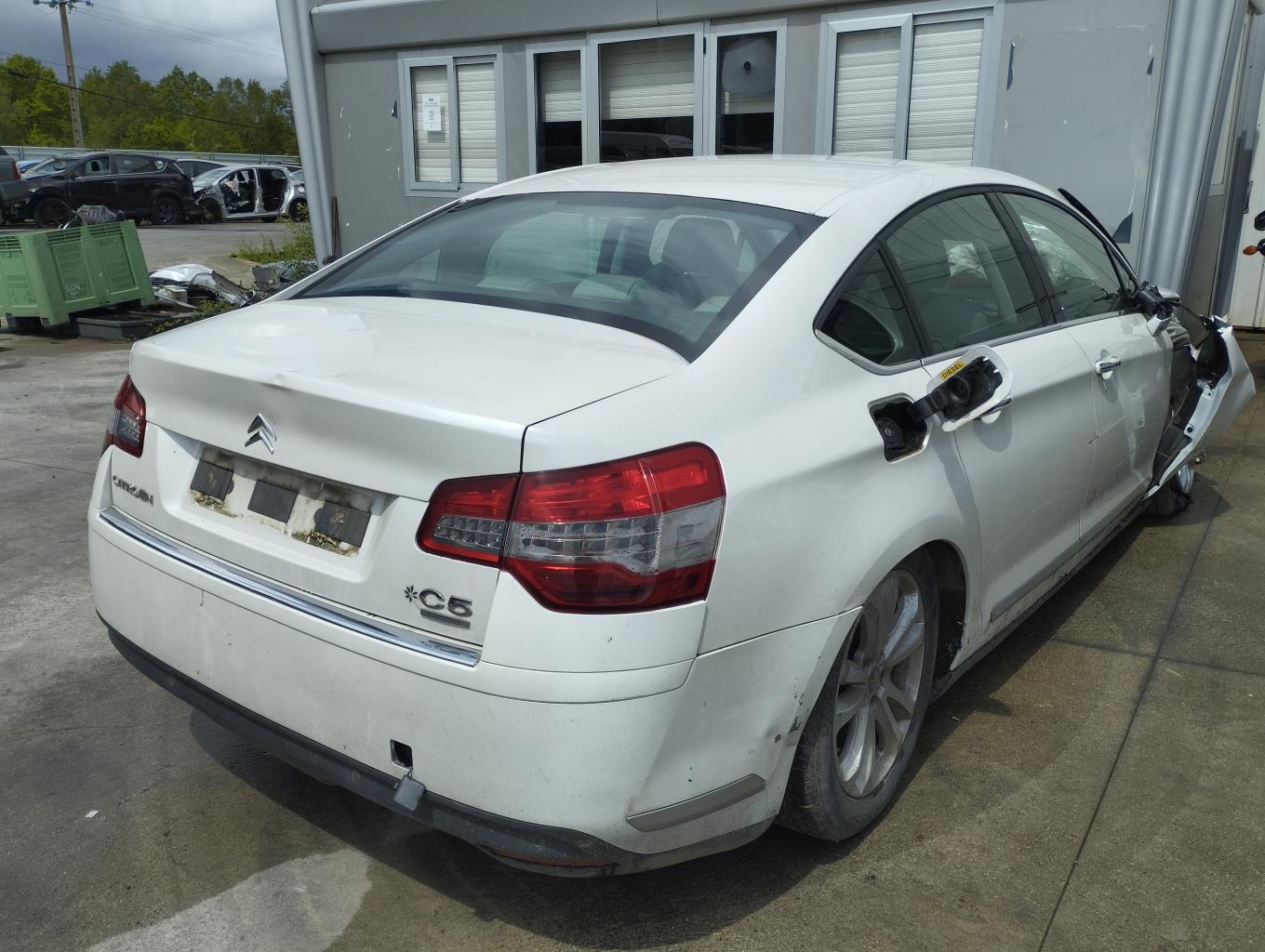 Etrier arriere droit (freinage) CITROEN C5 2 Diesel - 1