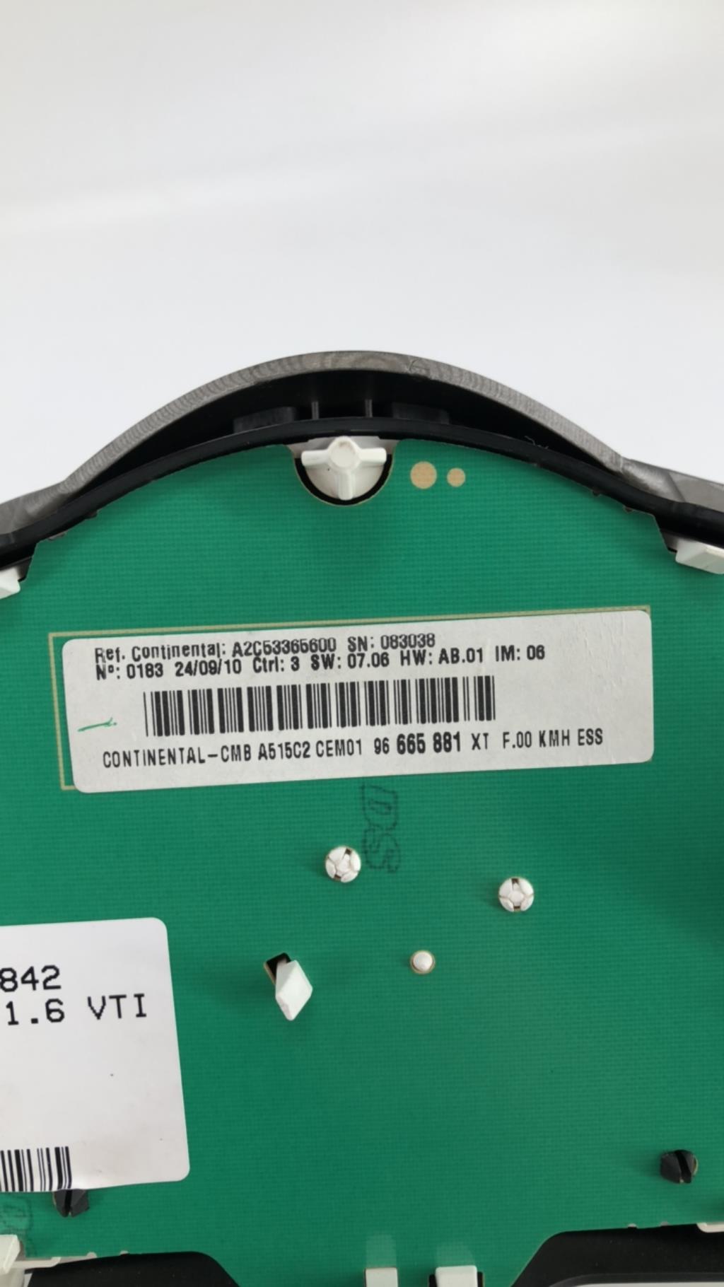 Compteur CITROEN C3 2 PHASE 1 Essence - 1